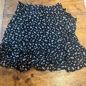 madewell floral skirt